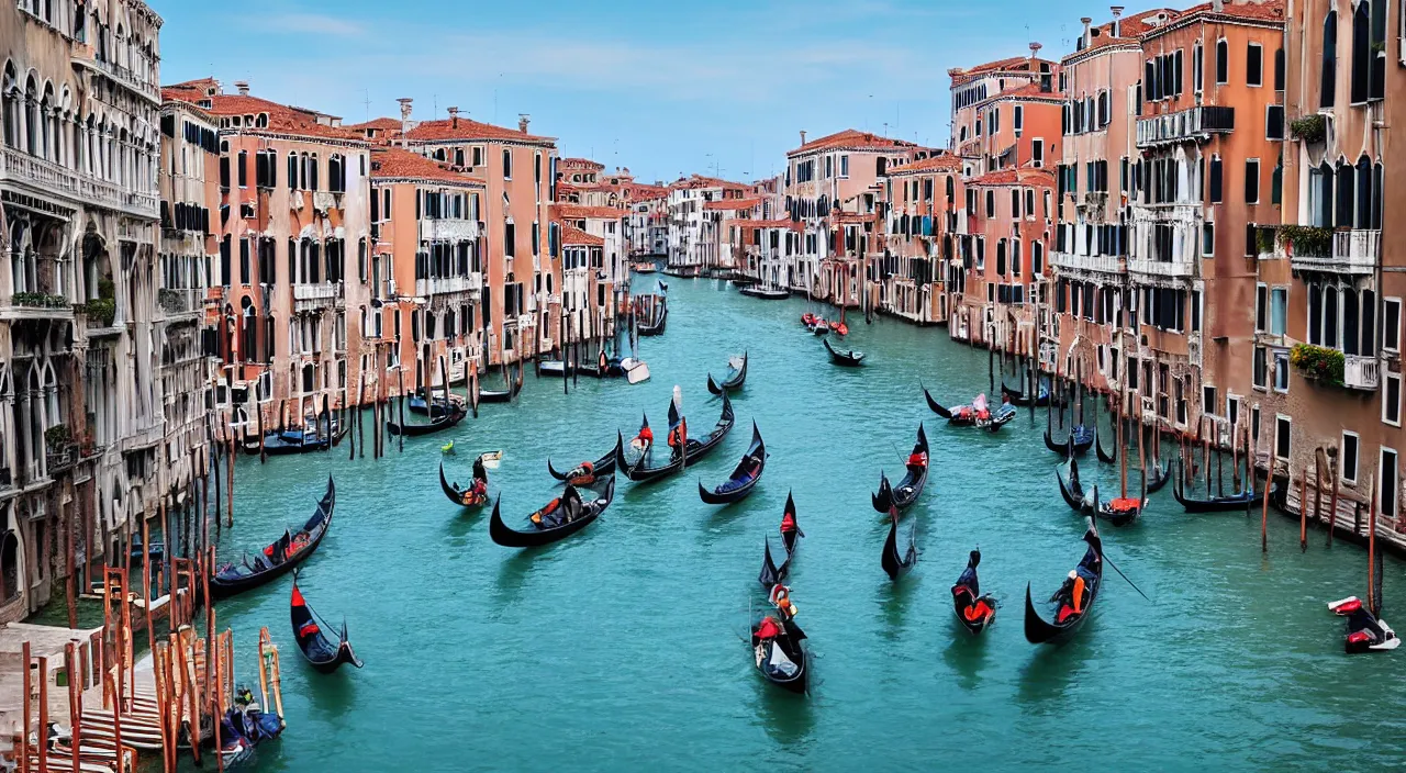 Prompt: venice of the future