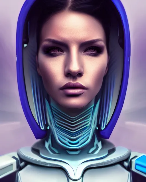 Prompt: portrait of a handsome symmetric beautiful futuristic sci - fi cyberpunk female cyborg, desert oasis background, ultra realistic, highly detailed, hd, sharp focus, cinematic lighting, realistic, photorealistic, vivid colors, painting, photograph, digital art, non blurry, sharp, artstation, concept art, smooth, illustration