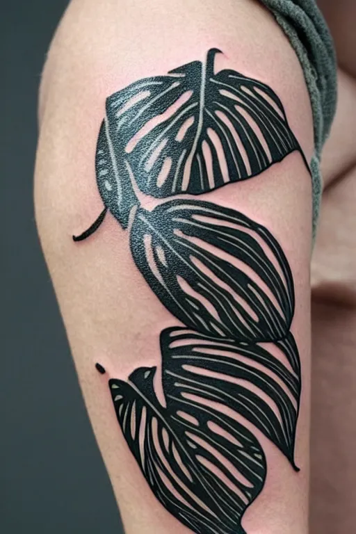What Monstera Tattoos Mean A Comprehensive Guide to Meaningful Body Art   Impeccable Nest