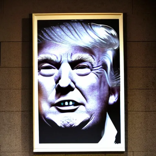 Image similar to donald trump by banksy,