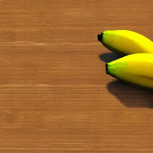 Prompt: banana on a table 3D render cinema 3D