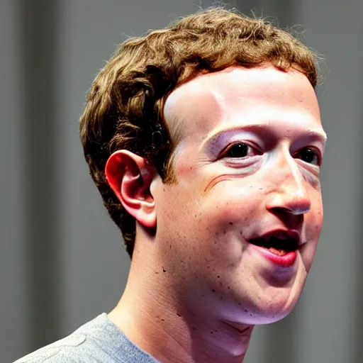 Prompt: mark zuckerberg as a lizard