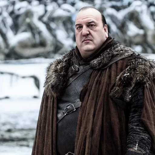 Prompt: tony soprano in game of thrones