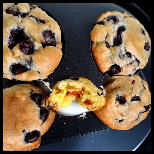 Prompt: sinkhole inside of planetsized muffin, 5 5 mm