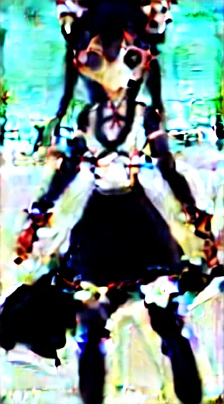 Image similar to Anime Screenshot of a “red-eyed black-haired anime fox girl” wearing black fingerless-gloves, high-waist-black-skirt, white-collared-shirt blue-open-jacket, black-necktie, unsheathing her katana, white background, visual-key, anime illustration, pixiv, anime-twitter