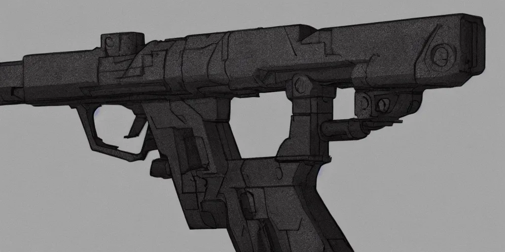 ArtStation - AK-47 Blaster (Star Wars style blaster)