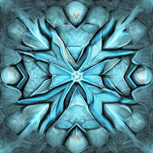 Image similar to hand painted ice dungeon texture with perfect details, symmetry, digital art