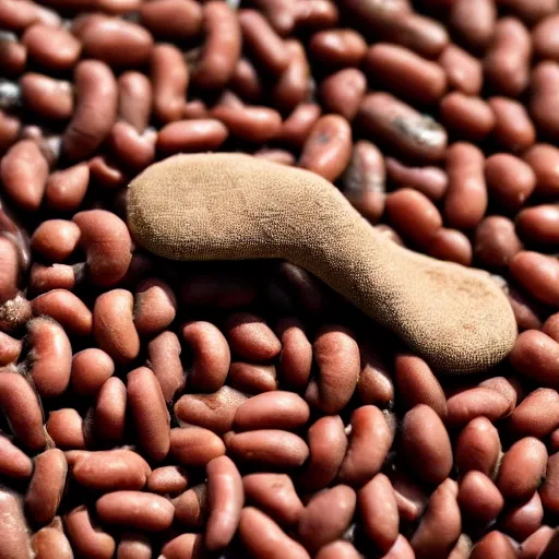 Prompt: found a foot in my can of beans, photo, detailed, 4k