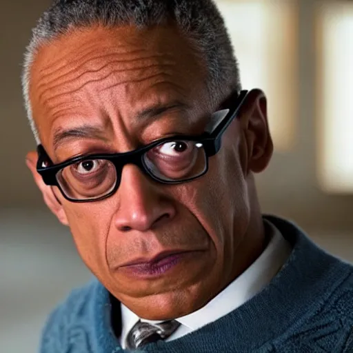 Prompt: Gus Fring as Professor X in a new X-Men movie