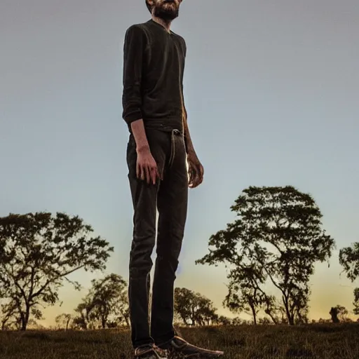 Image similar to the tallest man in the world