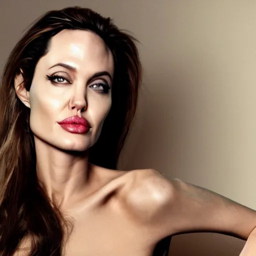 Prompt: angelina jolie fortnight skin