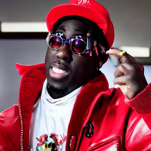 Prompt: lil yachty, as a character in tekken