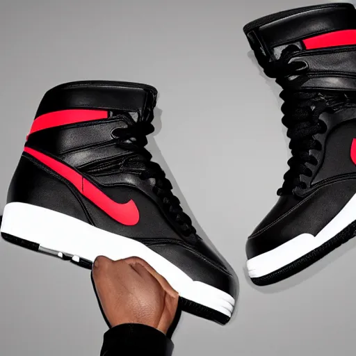 Prompt: “isometric nike air jordan boots”