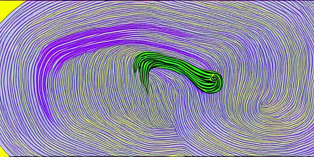 Image similar to drag me along sinusoid rider shoot across topology like blasting through the core just to climb the highest mountain, quantum weasels huangxian here and there and everywhere the wiggle and the wave to make the bounce pounce and flounce