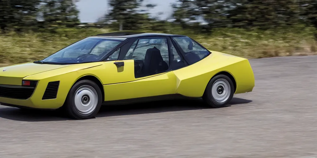 Prompt: 2022 Fiat X1/9