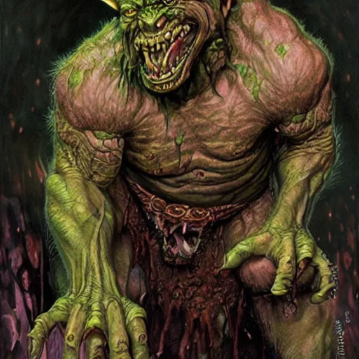 Image similar to creepy goblin orc by Mark Brooks, Donato Giancola, Victor Nizovtsev, Scarlett Hooft, Graafland, Chris Moore