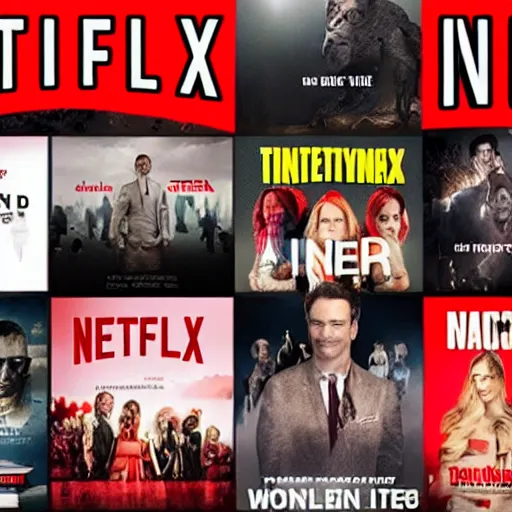 Image similar to netflix productions thumbnails on netflix homepage top view trending best of blockbuster viral