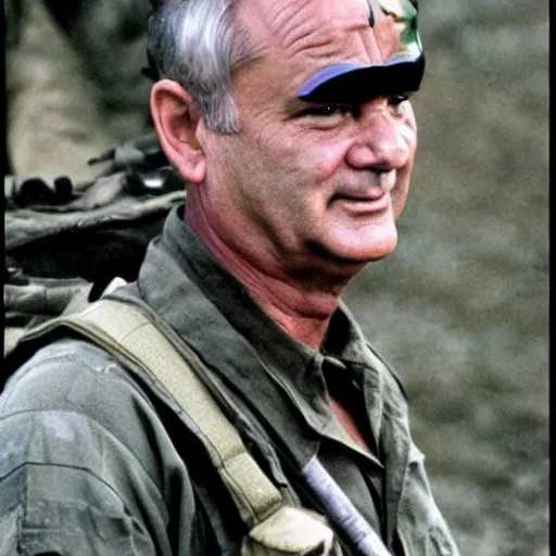 Image similar to bill murray in saving private ryan