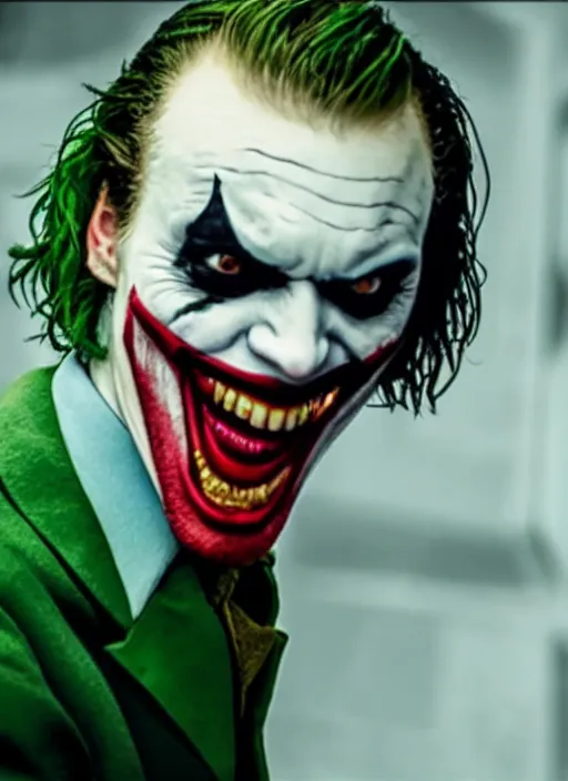 Image similar to Emma Stone as Joker (2019)