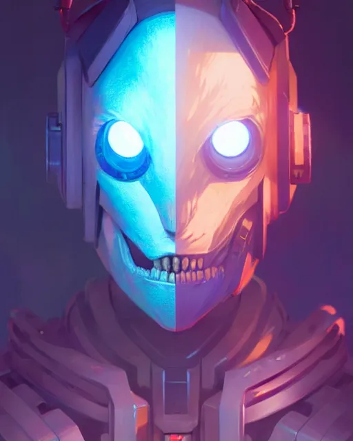 Prompt: highly detailed vfx portrait of a character of a monster robot, stephen bliss, unrealengine, greg rutkowski, loish, rhads, beeple, makoto shinkai and lois van baarle, ilya kuvshinov, rossdraws, tom bagshaw,