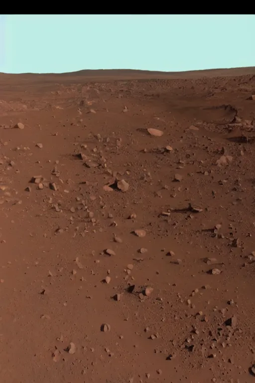 Image similar to mining site on mars