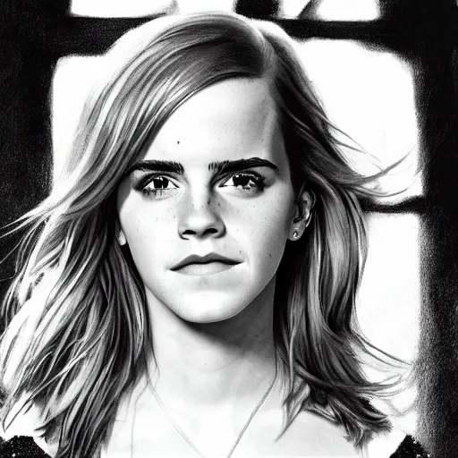 Image similar to Portrait of Emma Watson