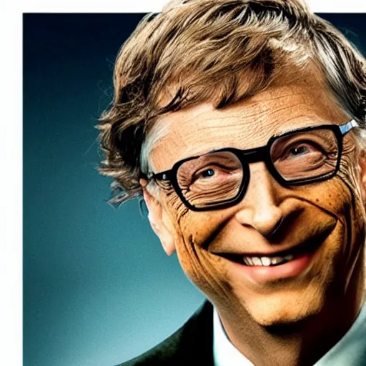 Prompt: bill gates as the joker from batman in an action scene in fast & furious