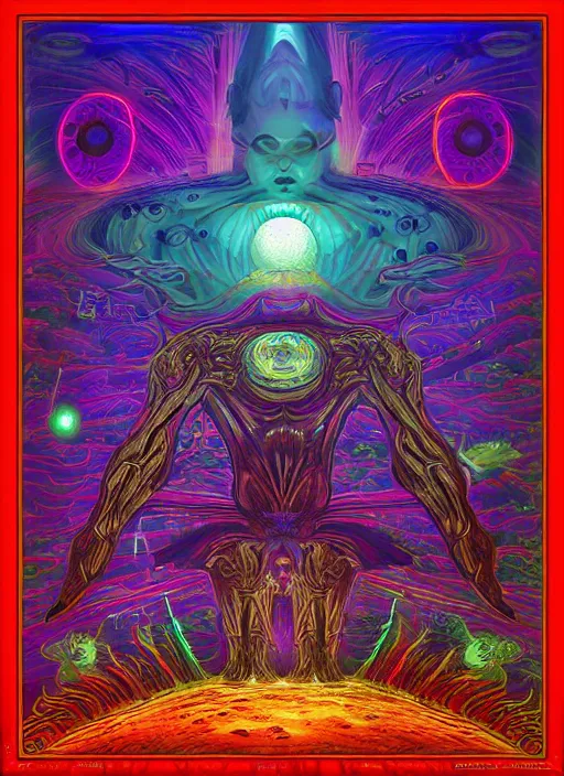 Image similar to dmt visions by salviadroid and mars-1