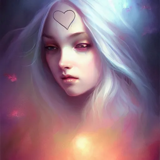 Prompt: love is patient love is kind ; thematic art by charlie bowater