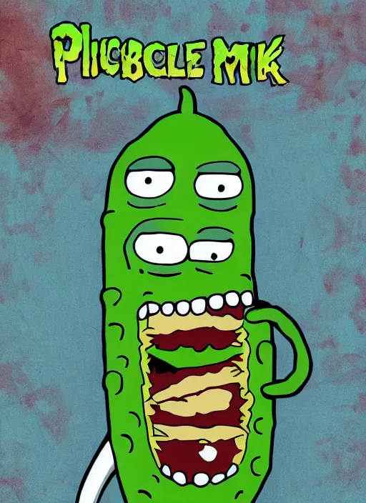 Image similar to pickle rick