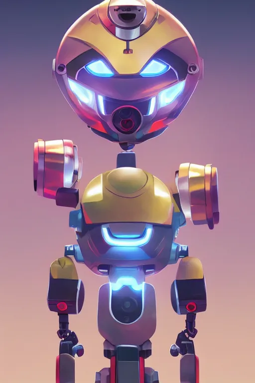 Image similar to metabots medabots medarotto medarot robot minimalist comics helmet mask neon cybereye, behance hd by jesper ejsing, by rhads, makoto shinkai and lois van baarle, ilya kuvshinov, rossdraws global illumination ray tracing hdr radiating a glowing aura