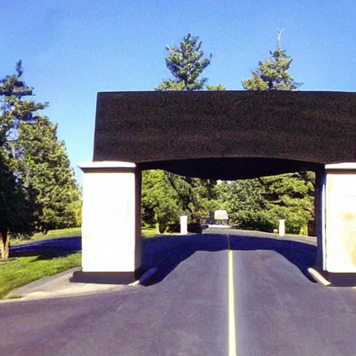 Prompt: an arch of obsidian, craigslist photo