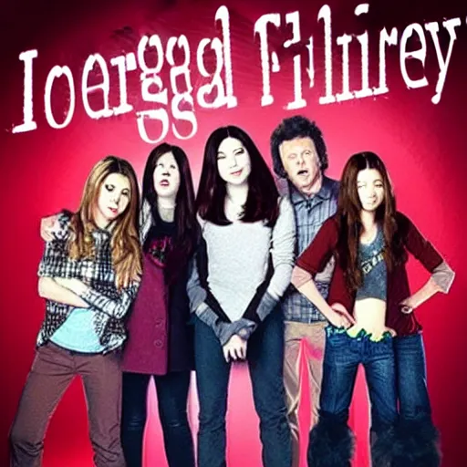 Prompt: “ icarly as a psychological thriller horror style show ”