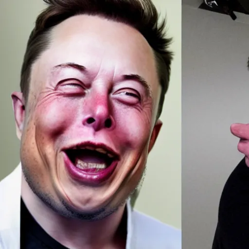 Prompt: extreme silly face championship elon musk's winning entry, face pulling world tournament 2 0 1 9