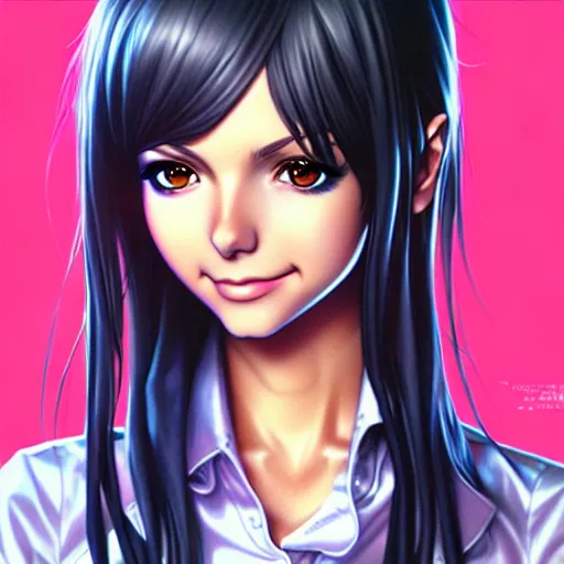 Prompt: nice image, victoria justice by range murata and artgerm