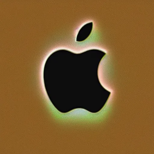 Image similar to apple logo mixed with android logo