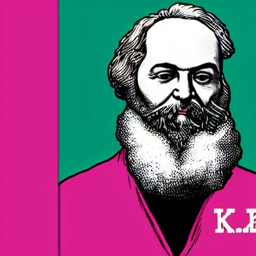 Prompt: twitch streamer karl marx