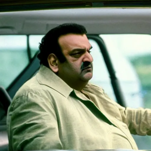 Prompt: Indian tony soprano, film still