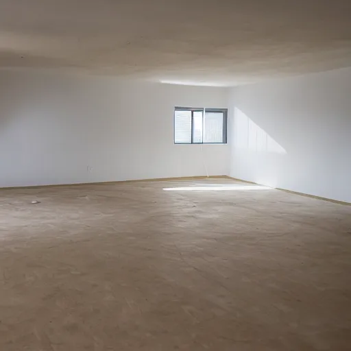 Image similar to an empty room with an empty floor and walls