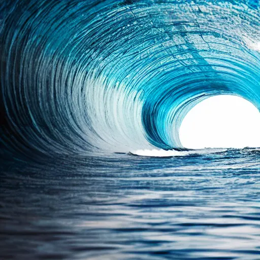 Prompt: wave tunnel