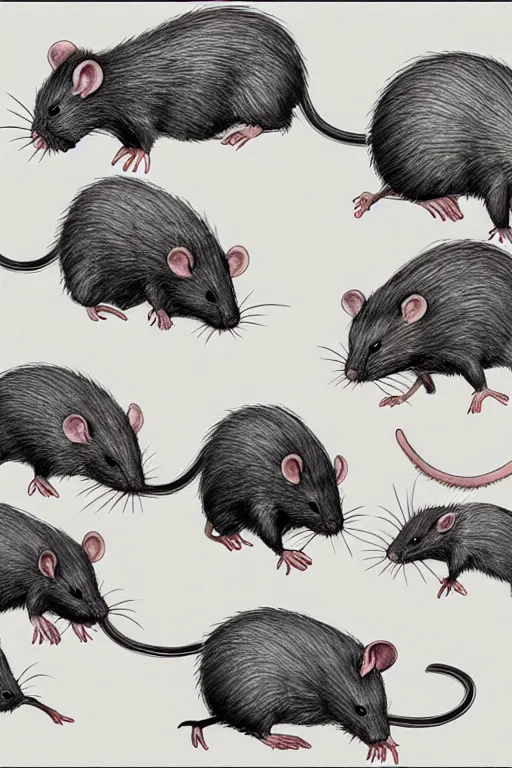 My sister's pet rats - Drawing by Gem Davis - gemdavis.co.uk | Cute rats,  Animal drawings, Pet rats