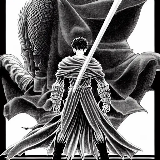 Image similar to berserk by kentaro miura