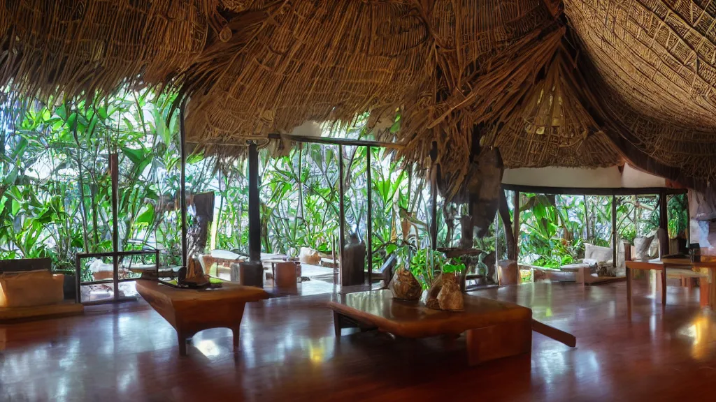 Image similar to bali interior indoor architecture