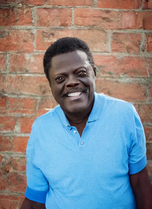 Image similar to DSLR photo portrait still of 64 year old age 64 Bernie Mac at age 64!!!, 85mm f1.8