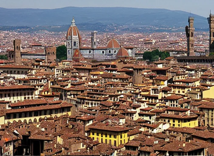 Prompt: scene from a 2 0 1 0 film set in 1 4 5 0 showing florence italy