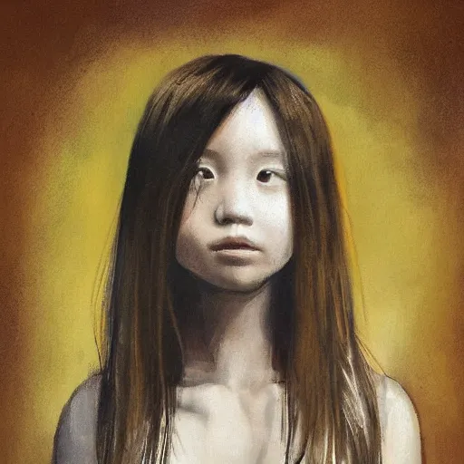 Image similar to portrait of a girl made by makoto shinkay
