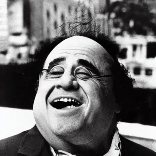 Prompt: Danny Devito smoking