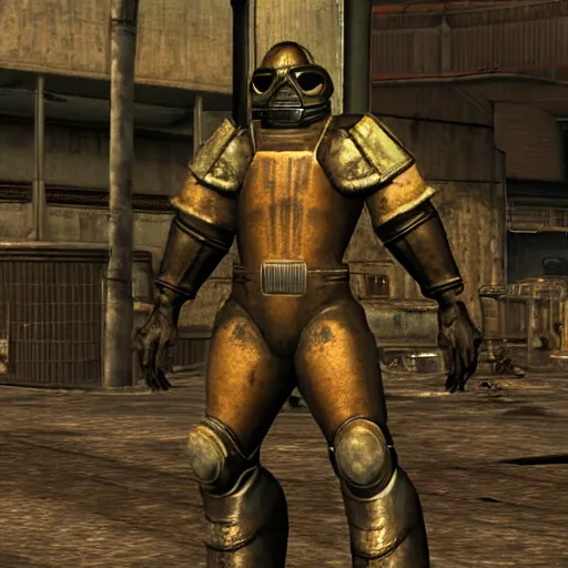 Image similar to the master from fallout 1 ( greatly illustrated, high detailed, cinematic still frame clear shot, hyperrealistic, photo - realistic, uhd, 4 k, good quality image )