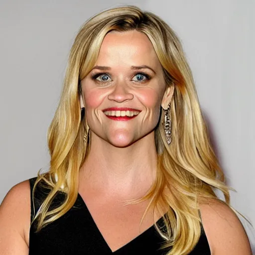 Image similar to reece witherspoon made of rice