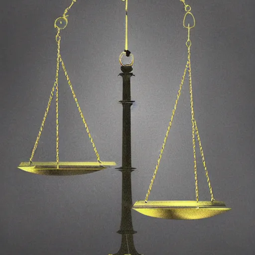 Weighing Scale Scales Of Justice Gold - Discover & Share GIFs